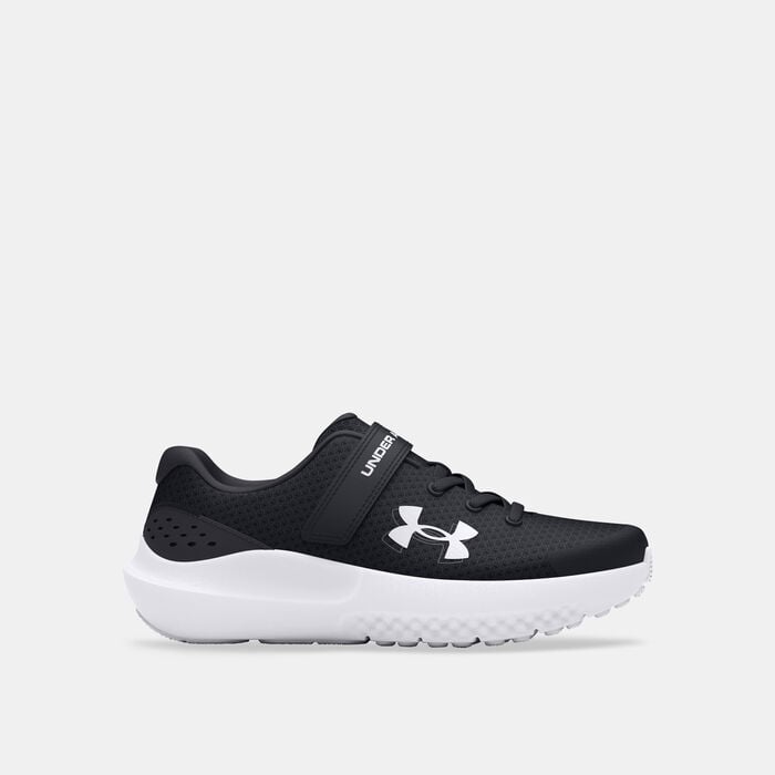 Under Armour Kids' Surge 4 AC Running Shoes Black Under Armour Kids' Surge 4 AC Running Shoes Black image number 0