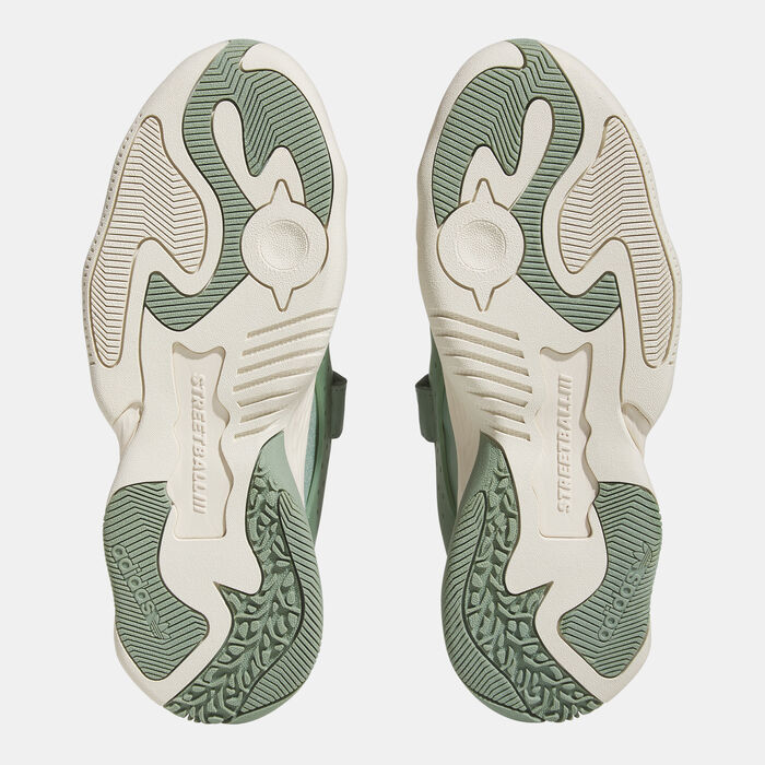 adidas Originals Men's Streetball III Shoe Green adidas Originals Men's Streetball III Shoe Green image number 3