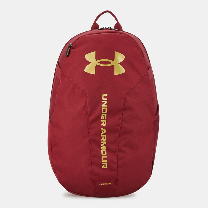 Under Armour Hustle Lite Backpack Red Under Armour Hustle Lite Backpack Red image number 0