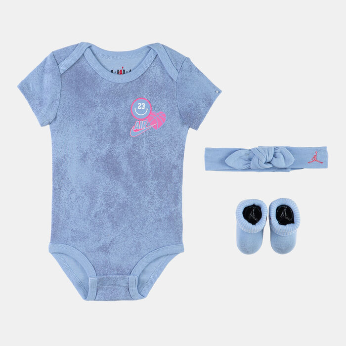 Nike Kids' Jeans And Bling Bodysuit Box Set Blue Nike Kids' Jeans And Bling Bodysuit Box Set Blue image number 0