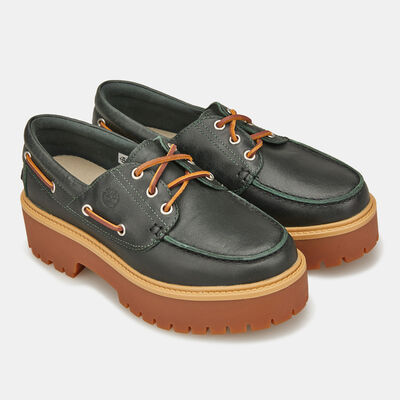 Timberland Women's Premium Elevated 3-Eye Shoe Green Timberland Women's Premium Elevated 3-Eye Shoe Green