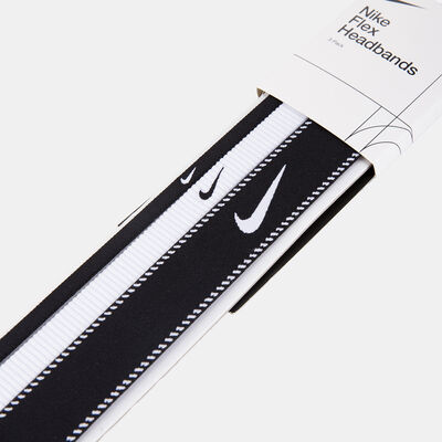 Nike Flex Classic Mixed Width Headbands (3 Pieces) Grey Nike Flex Classic Mixed Width Headbands (3 Pieces) Grey