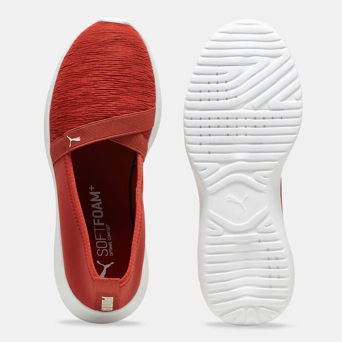 PUMA Women's Adelina Slip-On Shoe Red PUMA Women's Adelina Slip-On Shoe Red image number 3
