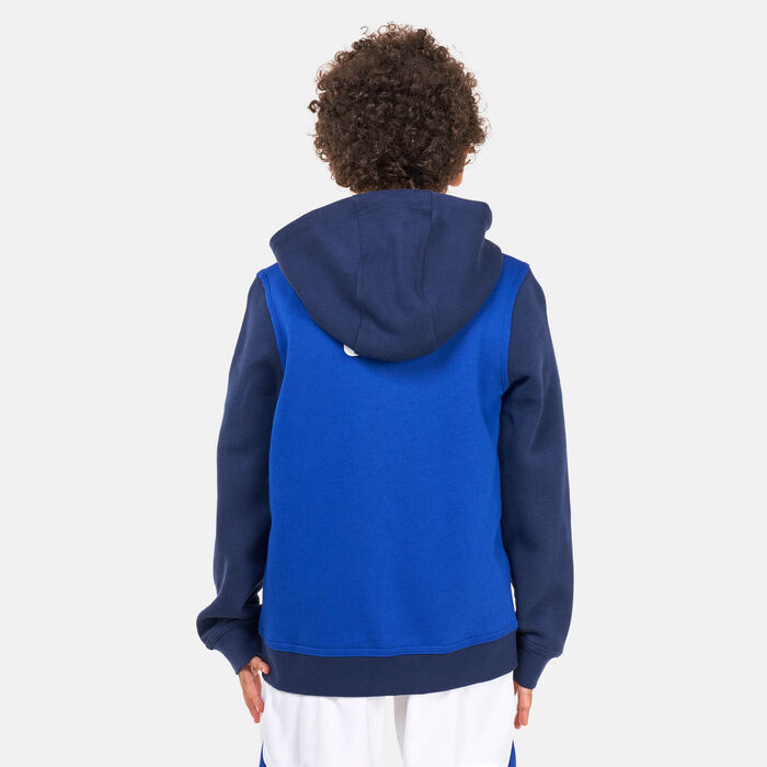 Nike Kids’ Paris Saint-Germain Club Fleece Hoodie - 2022/23 (Older Kids) Blue Nike Kids’ Paris Saint-Germain Club Fleece Hoodie - 2022/23 (Older Kids) Blue image number 1