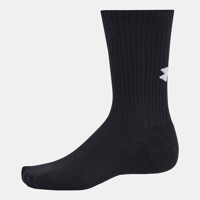 Under Armour Training Cotton Crew Socks (3 Pairs) Black Under Armour Training Cotton Crew Socks (3 Pairs) Black