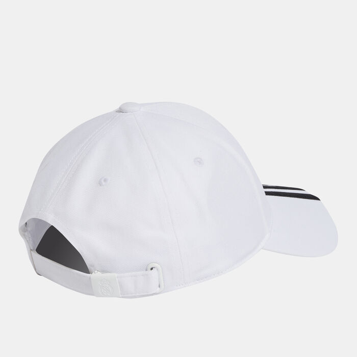 adidas Real Madrid Home Baseball Cap White adidas Real Madrid Home Baseball Cap White image number 3
