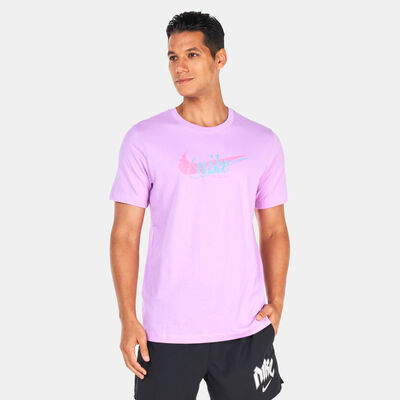 Nike Men's Dri-FIT Running T-Shirt Pink