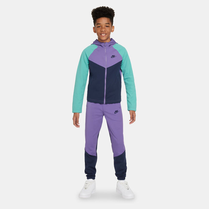 Nike Kids' Sportswear Tracksuit Purple Nike Kids' Sportswear Tracksuit Purple image number 0
