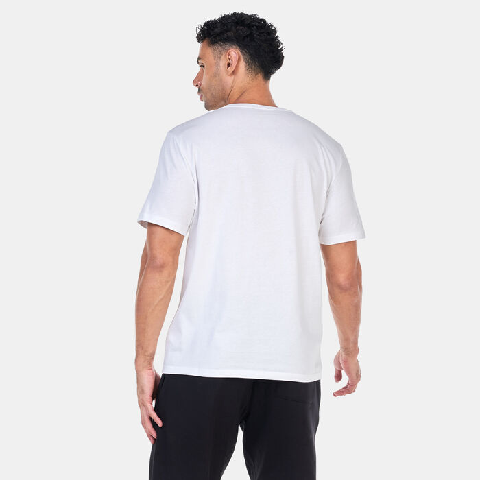 Timberland Men's Woven Badge T-Shirt White Timberland Men's Woven Badge T-Shirt White image number 1