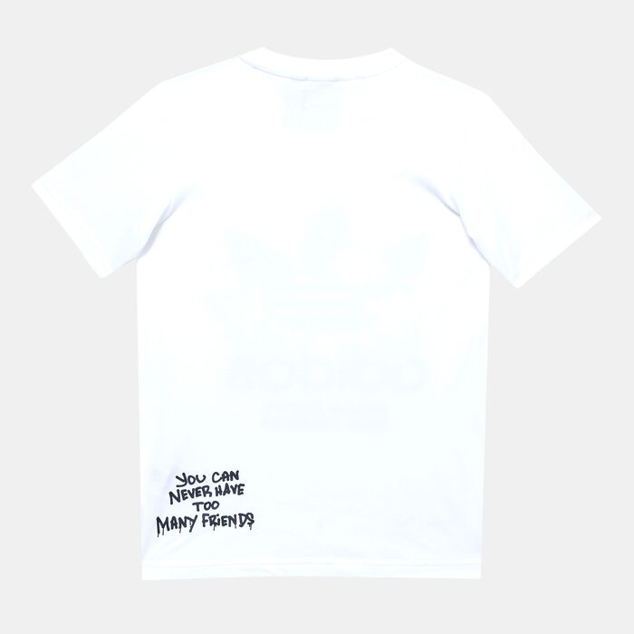adidas Originals Kids' x Hello Kitty T-Shirt (Older Kids) Pink adidas Originals Kids' x Hello Kitty T-Shirt (Older Kids) Pink image number 1