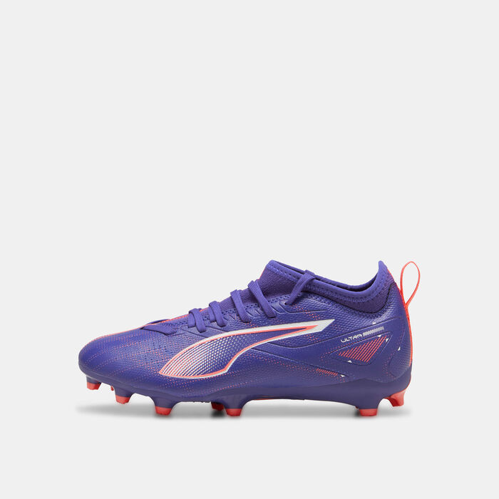 PUMA Kids' ULTRA 5 MATCH Firm Ground/Artificial Ground Football Shoes White PUMA Kids' ULTRA 5 MATCH Firm Ground/Artificial Ground Football Shoes White image number 0