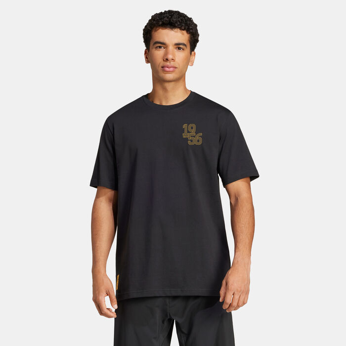 adidas Men's Real Madrid T-Shirt Black adidas Men's Real Madrid T-Shirt Black image number 0
