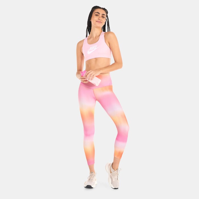 Nike Women's Dri-FIT Swoosh Sports Bra Pink Nike Women's Dri-FIT Swoosh Sports Bra Pink image number 2