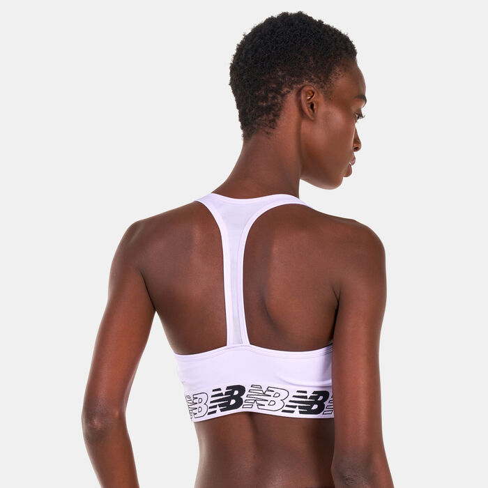 New Balance Women's 3.0 Pace Sports Bra Black New Balance Women's 3.0 Pace Sports Bra Black image number 1
