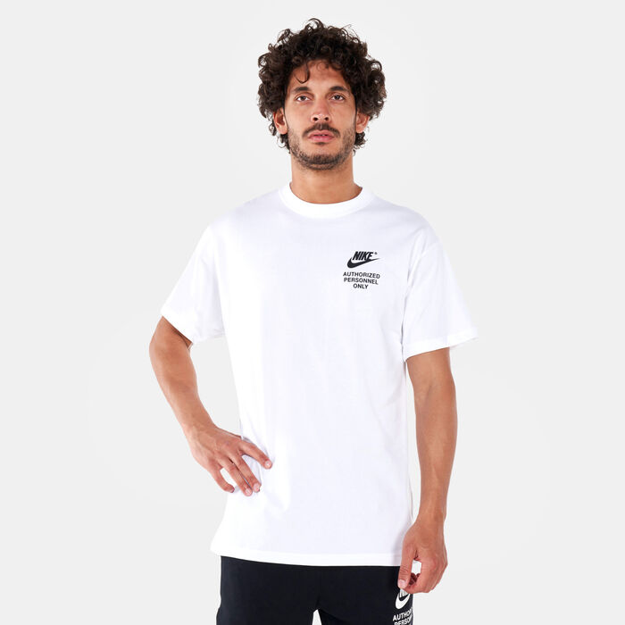 Nike Men's Sportswear Authorized Personnel T-Shirt White Nike Men's Sportswear Authorized Personnel T-Shirt White image number 0