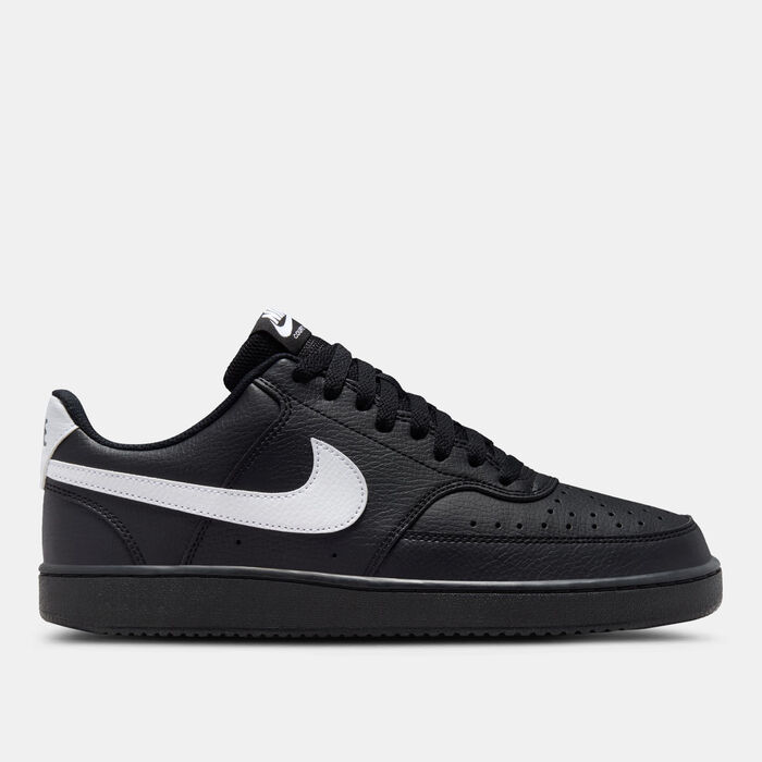 Nike Men's Court Vision Low Shoes Black Nike Men's Court Vision Low Shoes Black image number 0