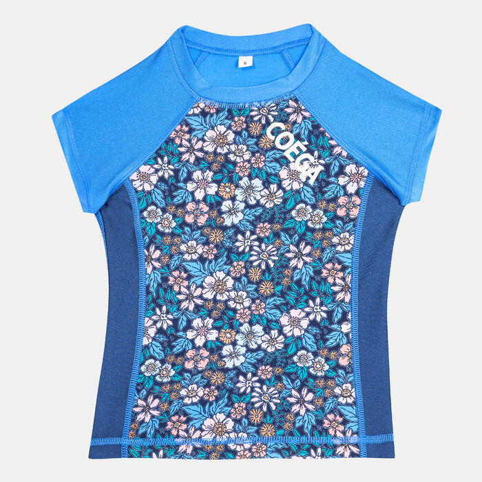 COEGA Kids' Printed Rashguard Blue COEGA Kids' Printed Rashguard Blue image number 0