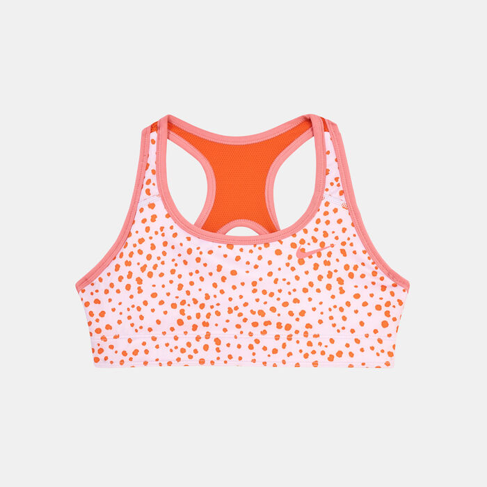 Nike Kids' Dri-FIT Swoosh Reversible Sports Bra (Older Kids) Purple image number 2