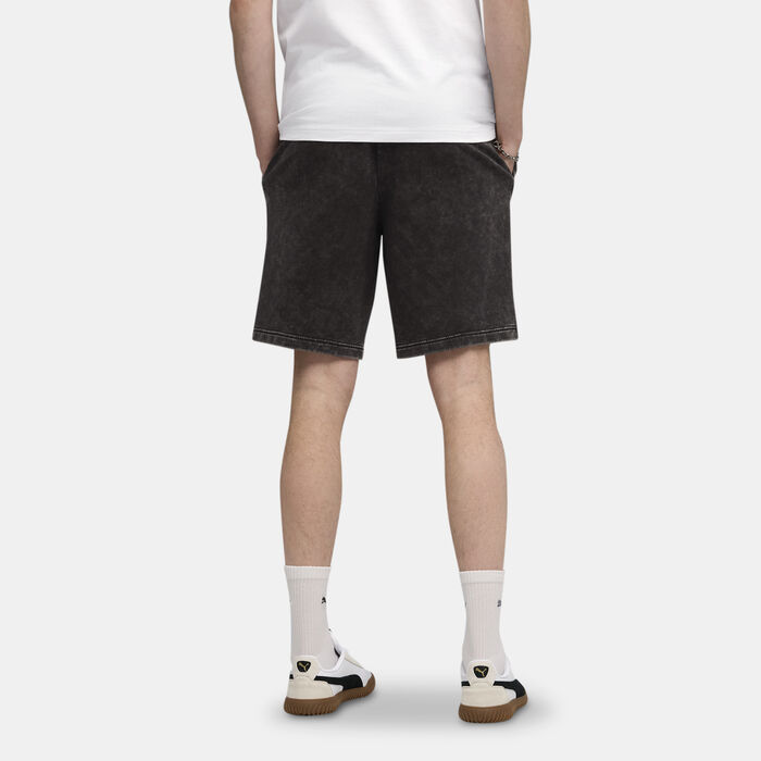 PUMA Men's Essentials Elevated Shorts Black PUMA Men's Essentials Elevated Shorts Black image number 1