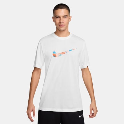 Nike Men's Dri-FIT Training T-Shirt White Nike Men's Dri-FIT Training T-Shirt White