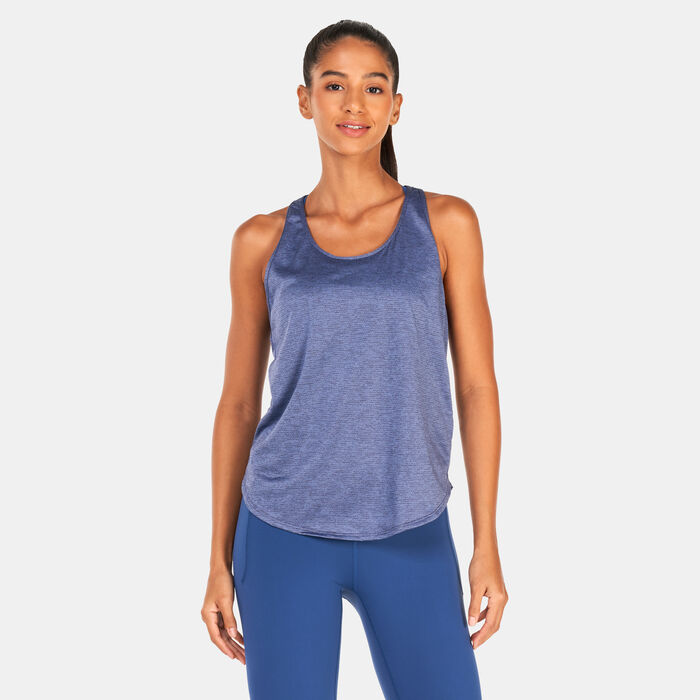 Under Armour Women's UA Tech™ Vent Tank Top Purple image number 0