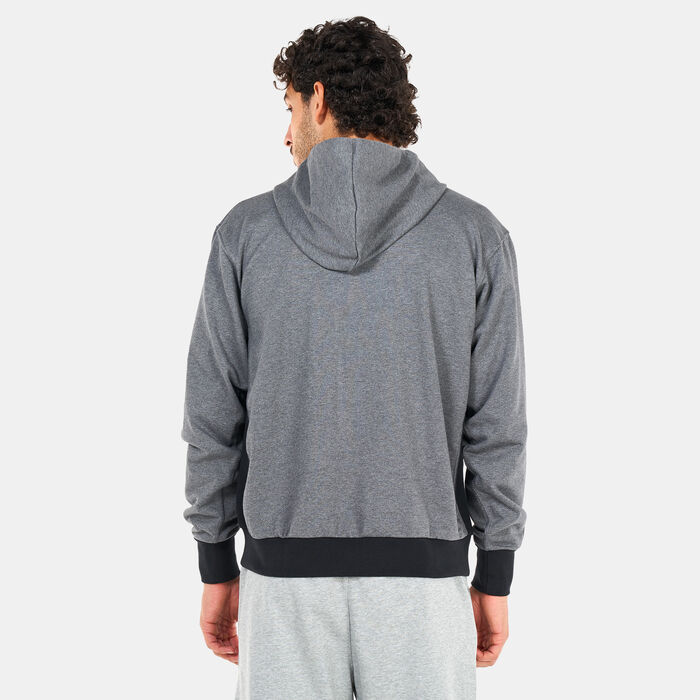 Nike Men's Dri-FIT Standard Issue Pullover Basketball Hoodie Grey image number 1