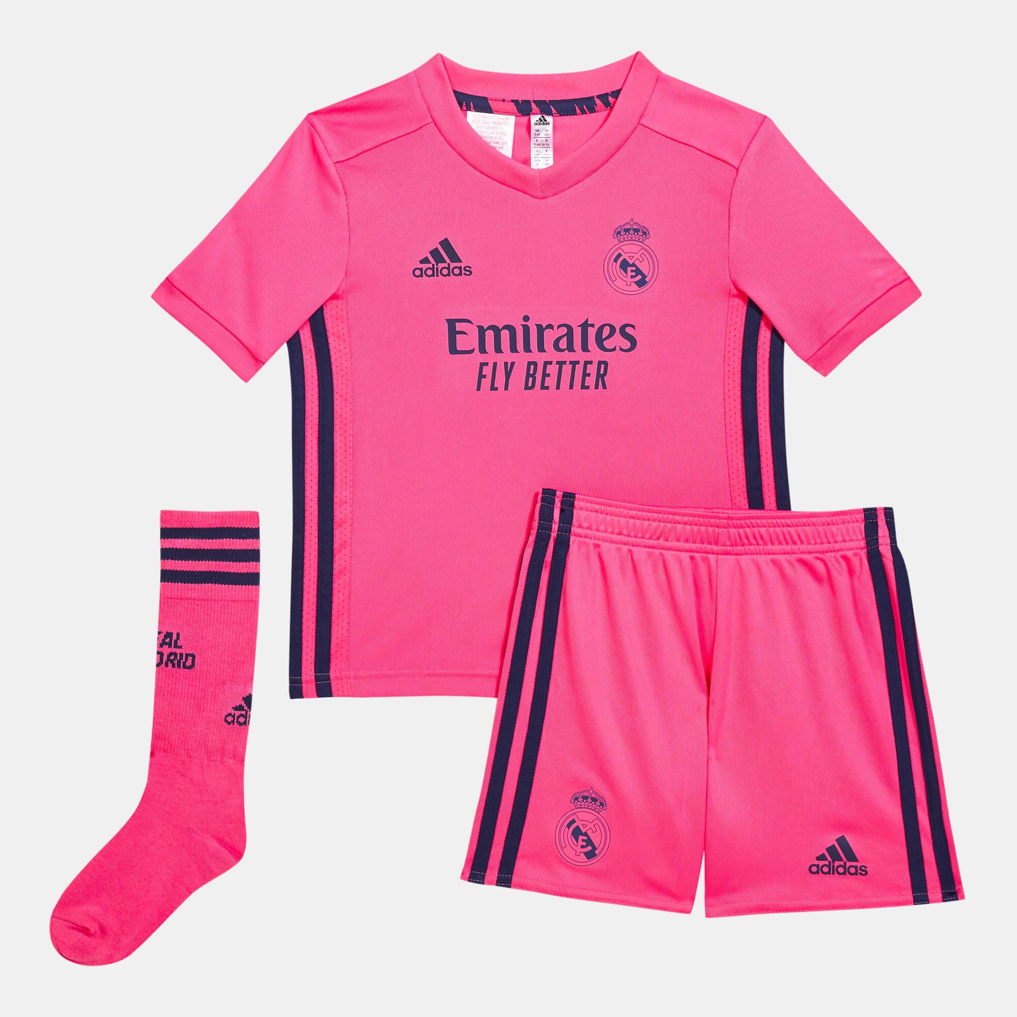 Real madrid away kit junior deals