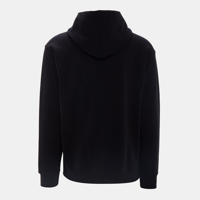 New Balance Men's Athletics French Terry Hoodie Black New Balance Men's Athletics French Terry Hoodie Black image number 1