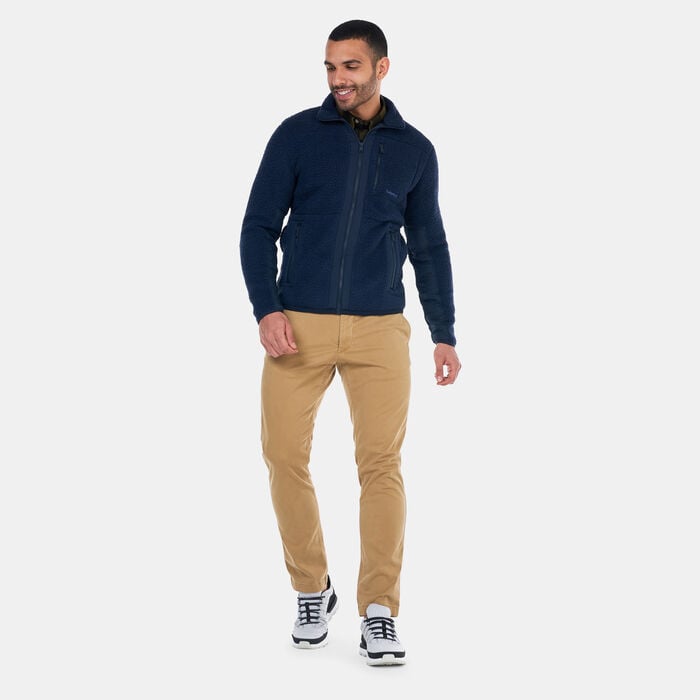 Timberland Men's Mix Media Sherpa Fleece Jacket Blue Timberland Men's Mix Media Sherpa Fleece Jacket Blue image number 2