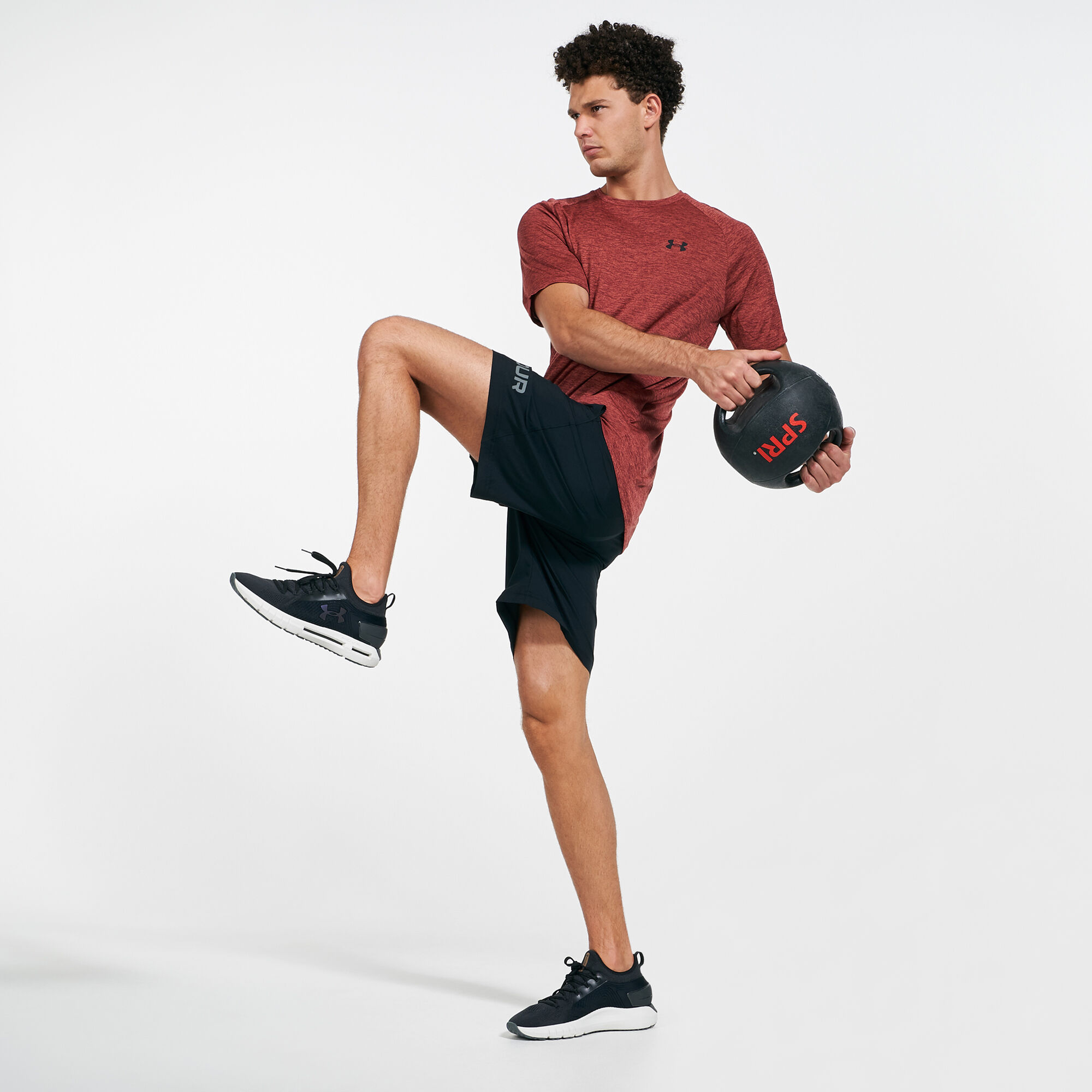 Men s Woven Graphic Wordmark Shorts Black Under Armour in KSA SSS