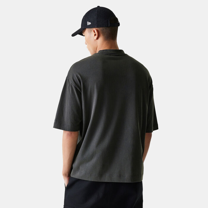 New Era Men's NBA Chicago Bulls Graphic T-Shirt Grey New Era Men's NBA Chicago Bulls Graphic T-Shirt Grey image number 1