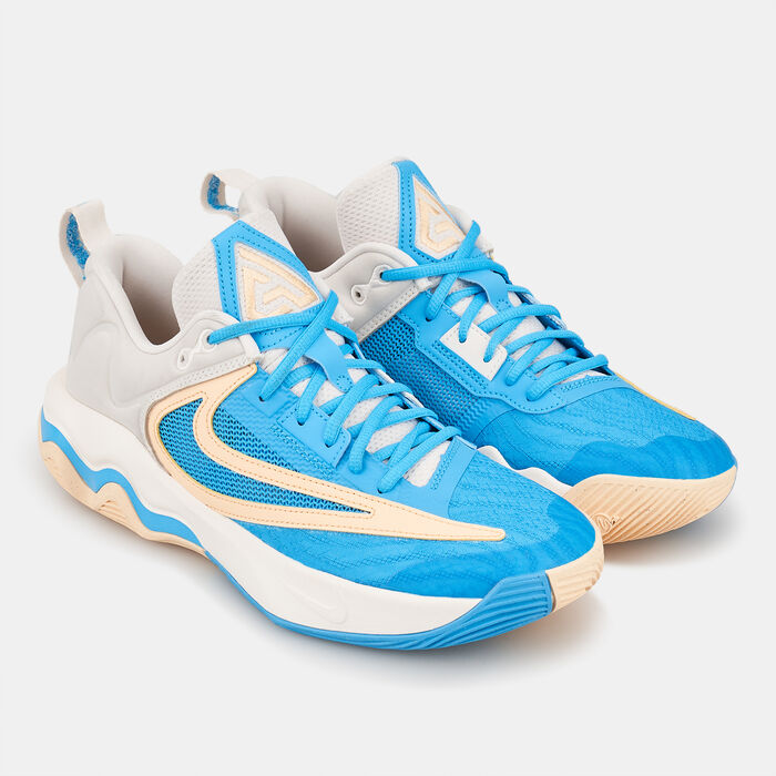 Nike Men's Giannis Immortality 3 Basketball Shoes Blue Nike Men's Giannis Immortality 3 Basketball Shoes Blue image number 1