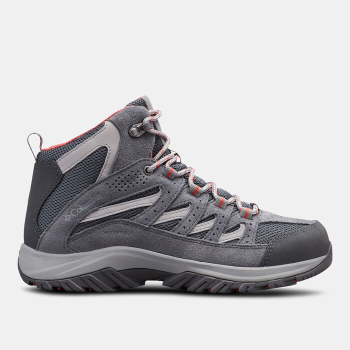 Columbia Women's Crestwood Mid Waterproof Hiking Boots Grey Columbia Women's Crestwood Mid Waterproof Hiking Boots Grey image number 0