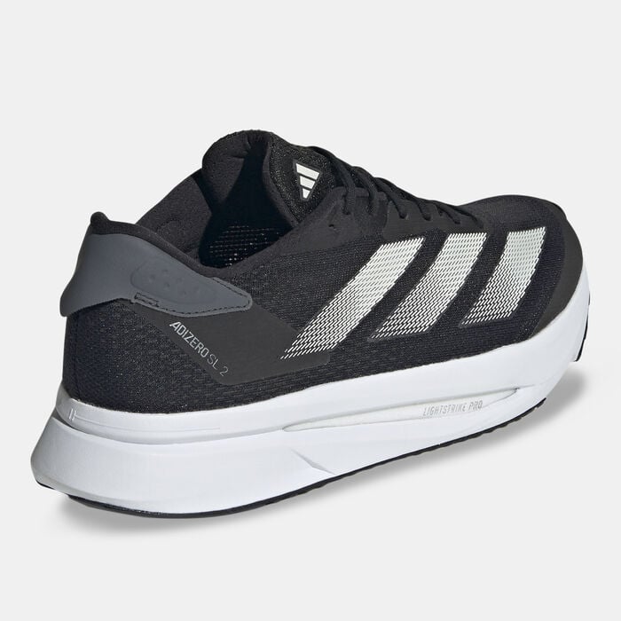 adidas Men's Adizero SL2 Running Shoes Black adidas Men's Adizero SL2 Running Shoes Black image number 2