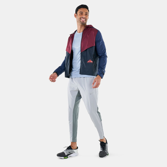 Nike Men's Windrunner Trail Jacket Orange Nike Men's Windrunner Trail Jacket Orange image number 2