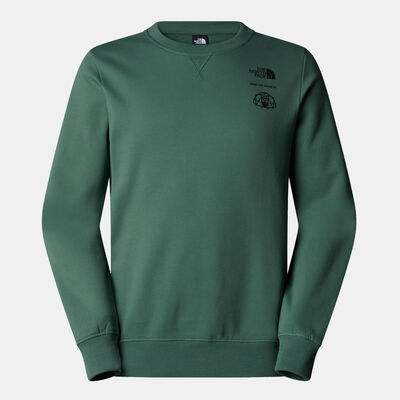 The North Face Men’s Outdoor Graphic Sweatshirt Green