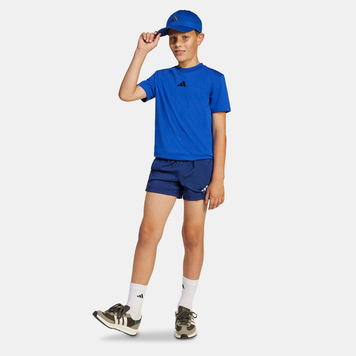 adidas Kids' Essentials T-Shirt Blue adidas Kids' Essentials T-Shirt Blue image number 2