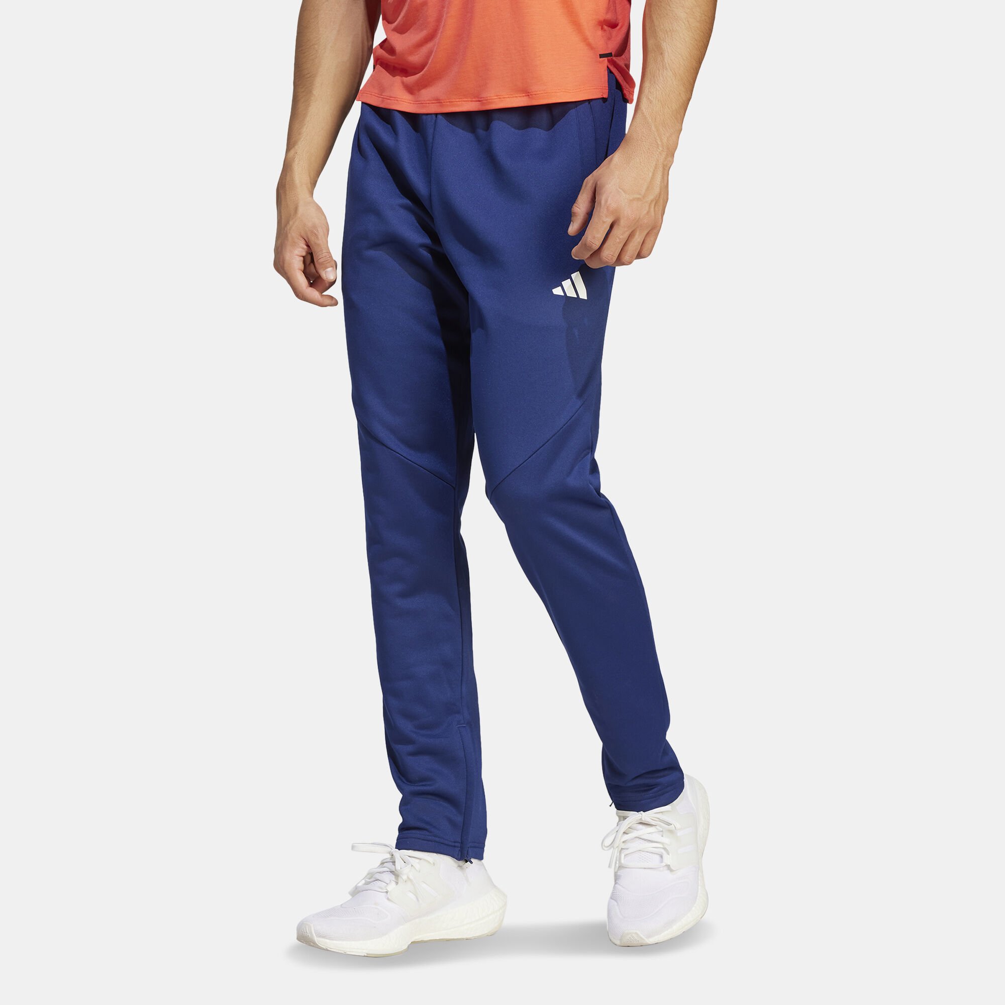 Adidas blue joggers mens cheap