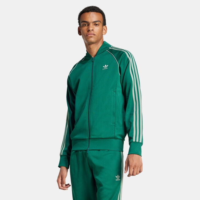 adidas Originals Men's Adicolor Classics SST Track Jacket Green adidas Originals Men's Adicolor Classics SST Track Jacket Green image number 0