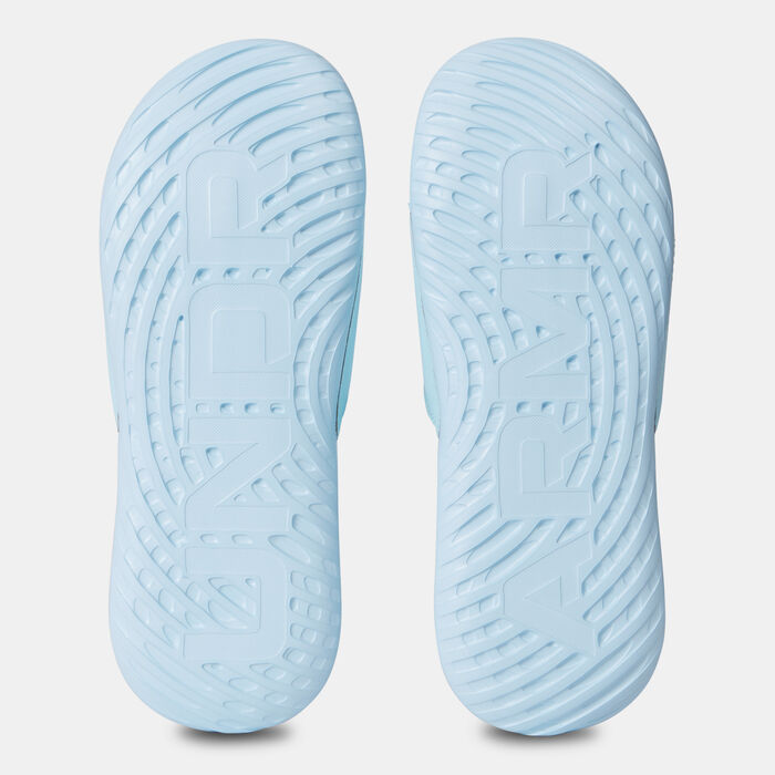 Under Armour Women's Ignite Select Slides Blue Under Armour Women's Ignite Select Slides Blue image number 3