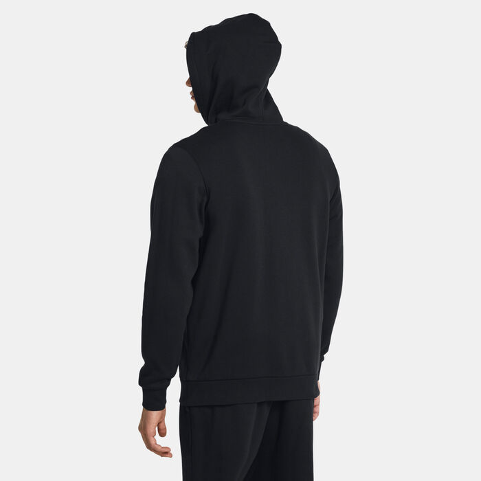 Under Armour Men's Icon Fleece Full-Zip Hoodie Black image number 1