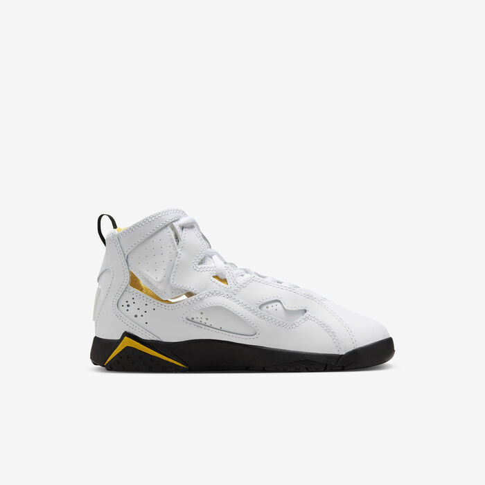 Jordan Kids' True Flight Shoes White Jordan Kids' True Flight Shoes White image number 2