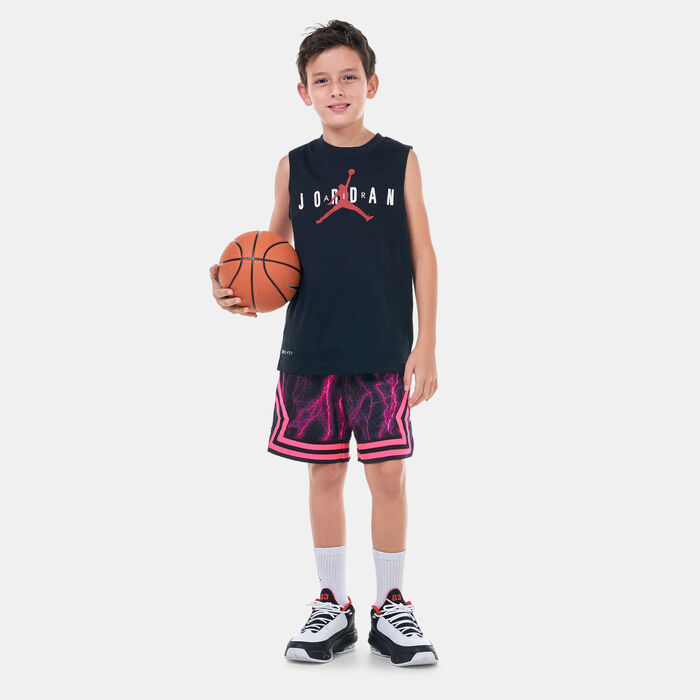 Jordan Kids' Jumpman Basketball Tank Top (Older Kids) Black image number 2