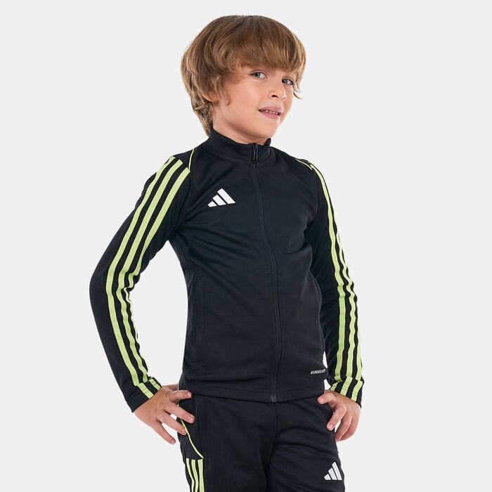 adidas Kids' Tiro 23 League Training Jacket Black adidas Kids' Tiro 23 League Training Jacket Black image number 0