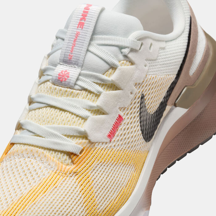Nike Women's Air Zoom Structure 25 Shoe Brown Nike Women's Air Zoom Structure 25 Shoe Brown image number 4