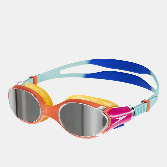 Speedo Kids' Biofuse 2.0 Mirror Swimming Goggles Orange Speedo Kids' Biofuse 2.0 Mirror Swimming Goggles Orange image number 0