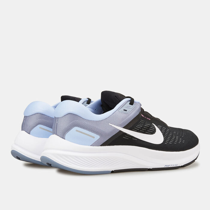 Nike Men's Air Zoom Structure 24 Running Shoe Black Nike Men's Air Zoom Structure 24 Running Shoe Black image number 3