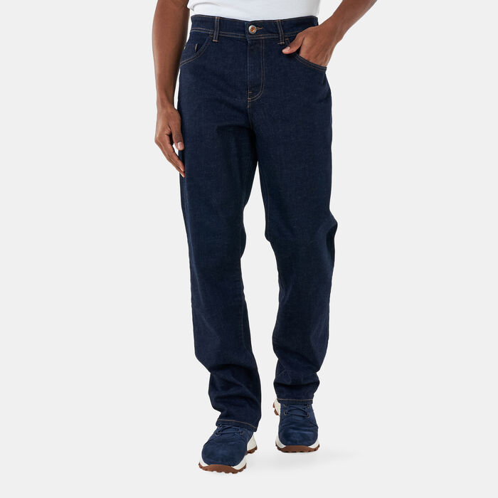 Timberland Men's Squam Lake Stretch Core Denim Jeans Blue image number 0