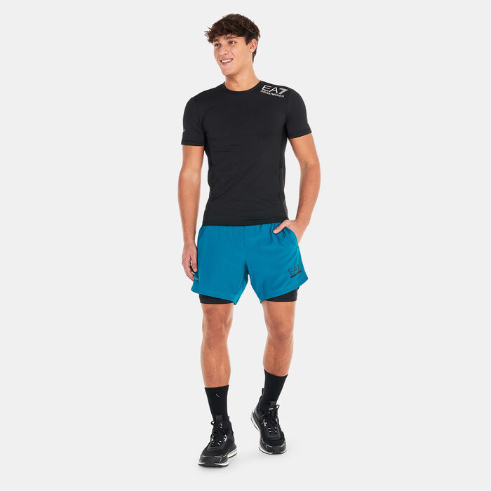 EA7 Emporio Armani Men's Vigor7 Training T-Shirt Black EA7 Emporio Armani Men's Vigor7 Training T-Shirt Black image number 2