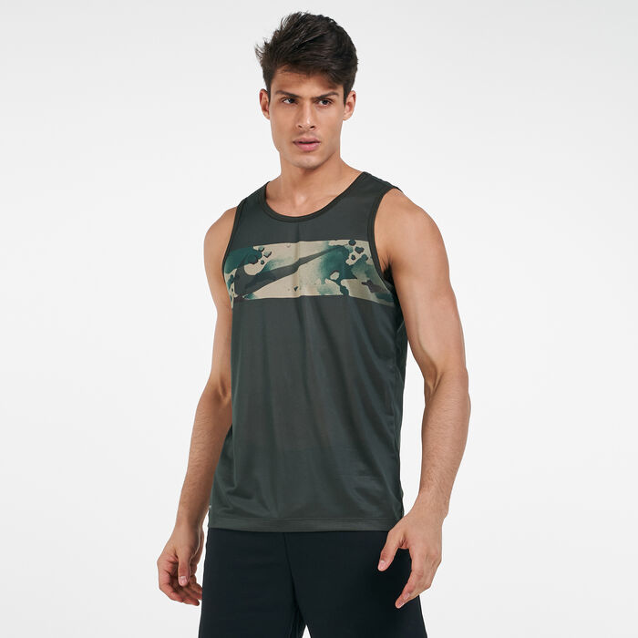 Nike Men's Legend Camo Swoosh Tank Top Multi-Color Nike Men's Legend Camo Swoosh Tank Top Multi-Color image number 0